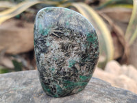 Polished Emerald Mica In Matrix Free Forms x 9 From Mutoko, Zimbabwe - Toprock Gemstones and Minerals 