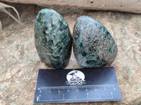 Polished Emerald Mica In Matrix Free Forms x 9 From Mutoko, Zimbabwe - Toprock Gemstones and Minerals 
