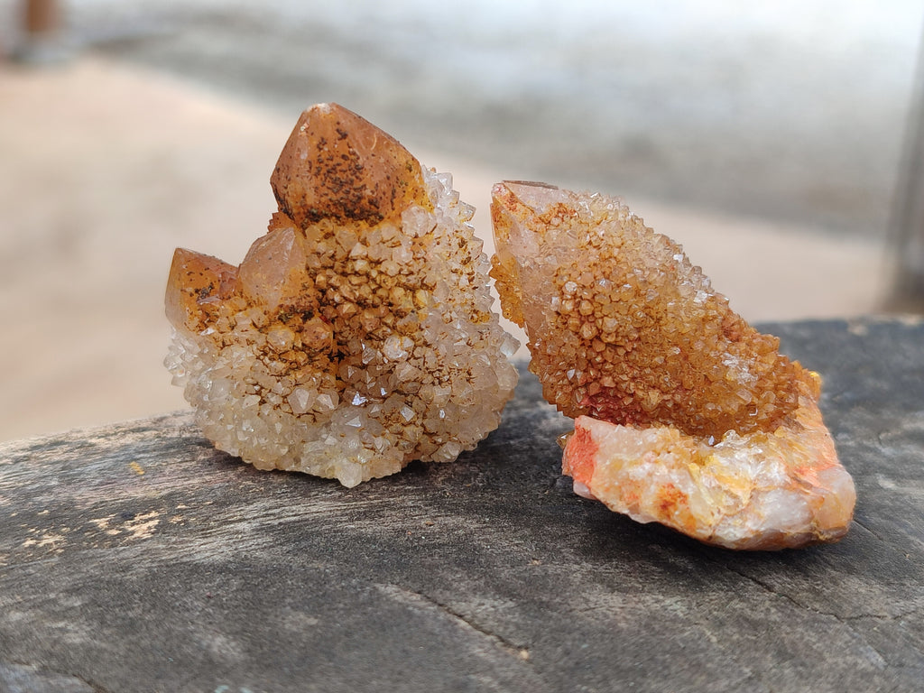 Natural Golden Solar Spirit Quartz Crystals x 20 From Boekenhouthoek, South Africa - Toprock Gemstones and Minerals 
