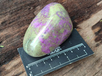 Polished Stichtite Standing Free Forms x 3 From Barberton, South Africa - Toprock Gemstones and Minerals 