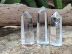 Polished Clear Quartz Crystals x 12 From Madagascar - Toprock Gemstones and Minerals 