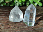Polished Clear Quartz Crystals x 12 From Madagascar - Toprock Gemstones and Minerals 