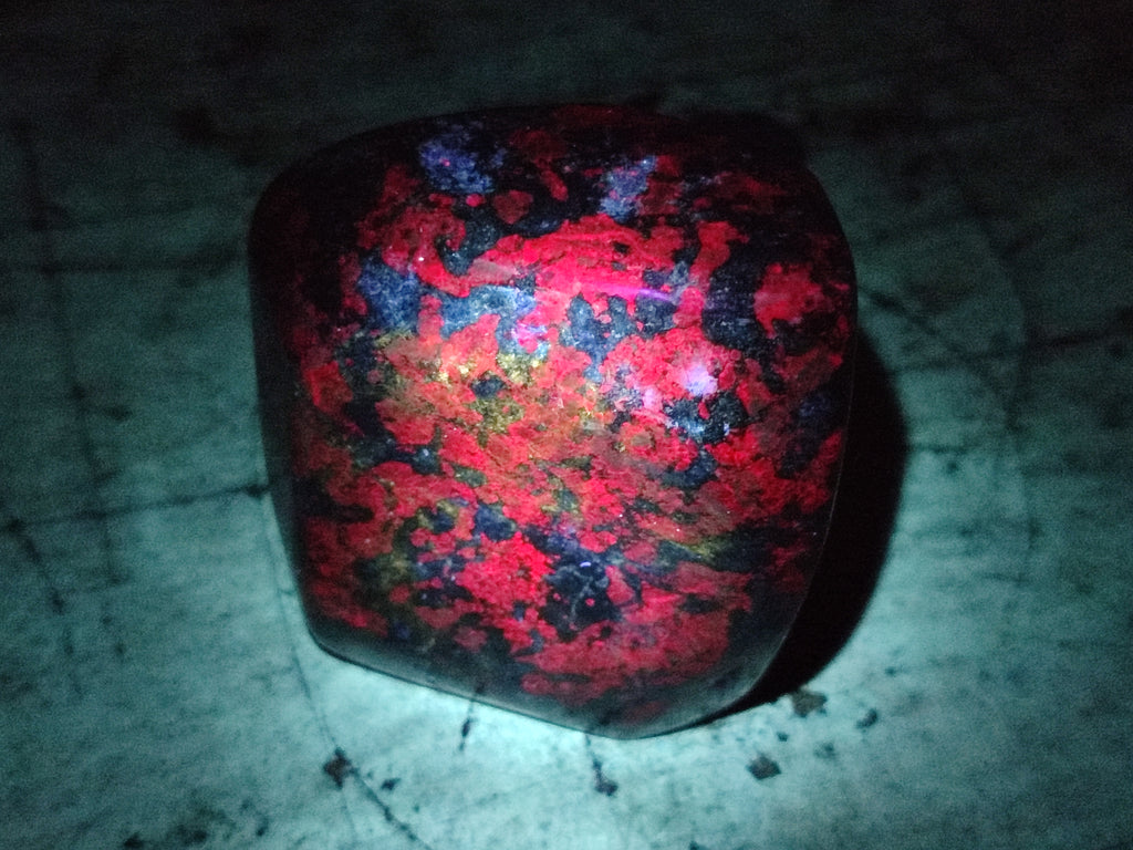 Polished Ruby Corundum In Chrome Verdite Free Forms x 3 From Zimbabwe - Toprock Gemstones and Minerals 