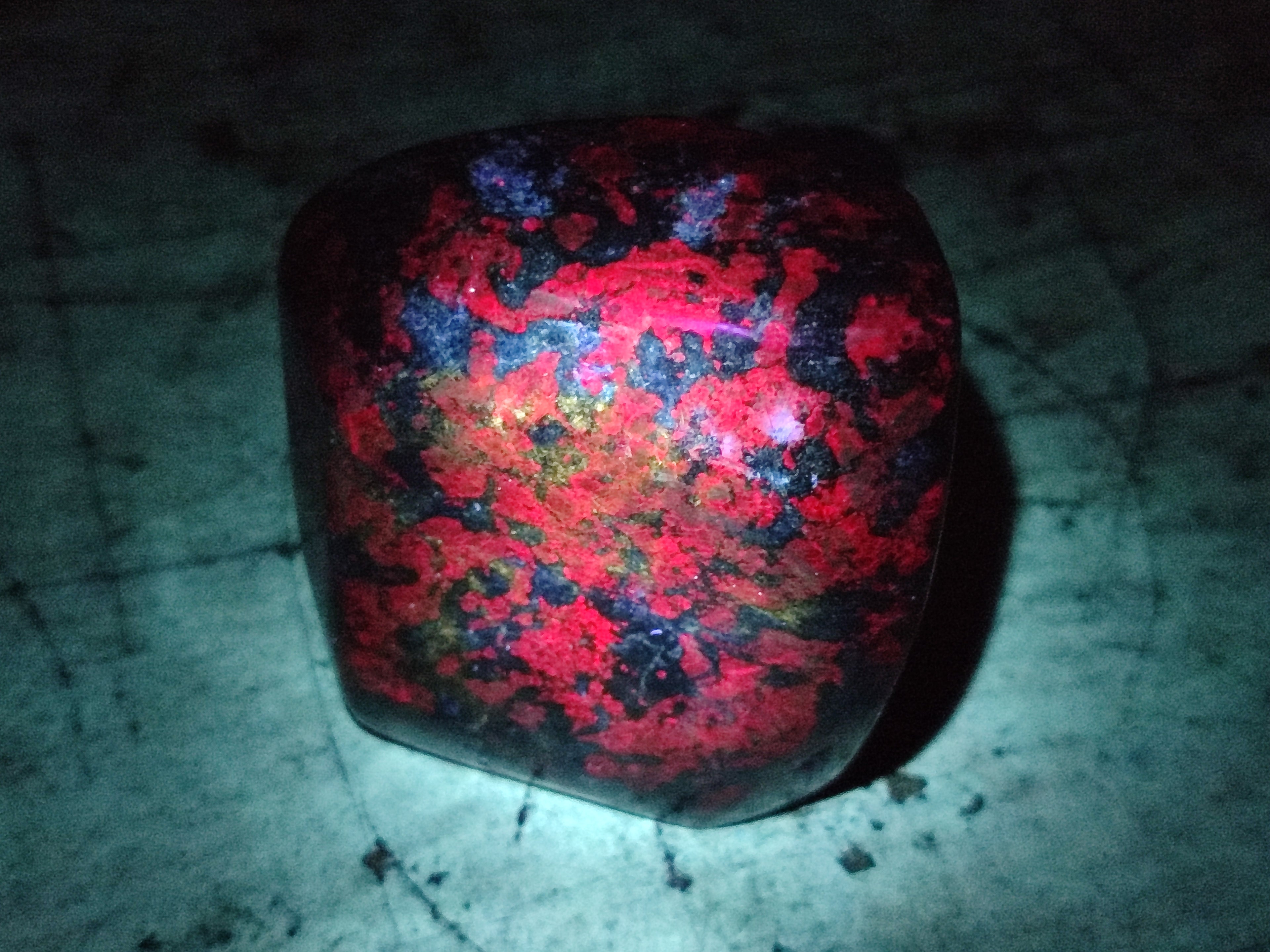 Polished Ruby Corundum In Chrome Verdite Free Forms x 3 From Zimbabwe - Toprock Gemstones and Minerals 