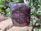 Polished Ruby Corundum In Chrome Verdite Free Forms x 3 From Zimbabwe - Toprock Gemstones and Minerals 