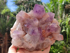 Natural Jacaranda Amethyst Quartz Clusters x 2 from Mumbwa, Zambia - Toprock Gemstones and Minerals 