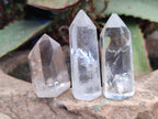 Polished Clear Quartz Crystals x 35 From Madagascar - Toprock Gemstones and Minerals 
