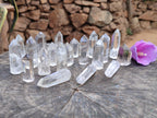 Polished Clear Quartz Crystals x 35 From Madagascar - Toprock Gemstones and Minerals 