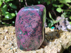 Polished Ruby Corundum In Chrome Verdite Standing Free Forms x 4 From Zimbabwe - Toprock Gemstones and Minerals 