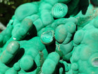 Natural Botryoidal Malachite Specimens x 1 From Congo - Toprock Gemstones and Minerals 