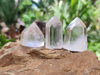 Polished Clear Quartz Crystals x 20 From Madagascar - Toprock Gemstones and Minerals 