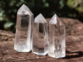 Polished Clear Quartz Crystals x 35 From Madagascar - Toprock Gemstones and Minerals 
