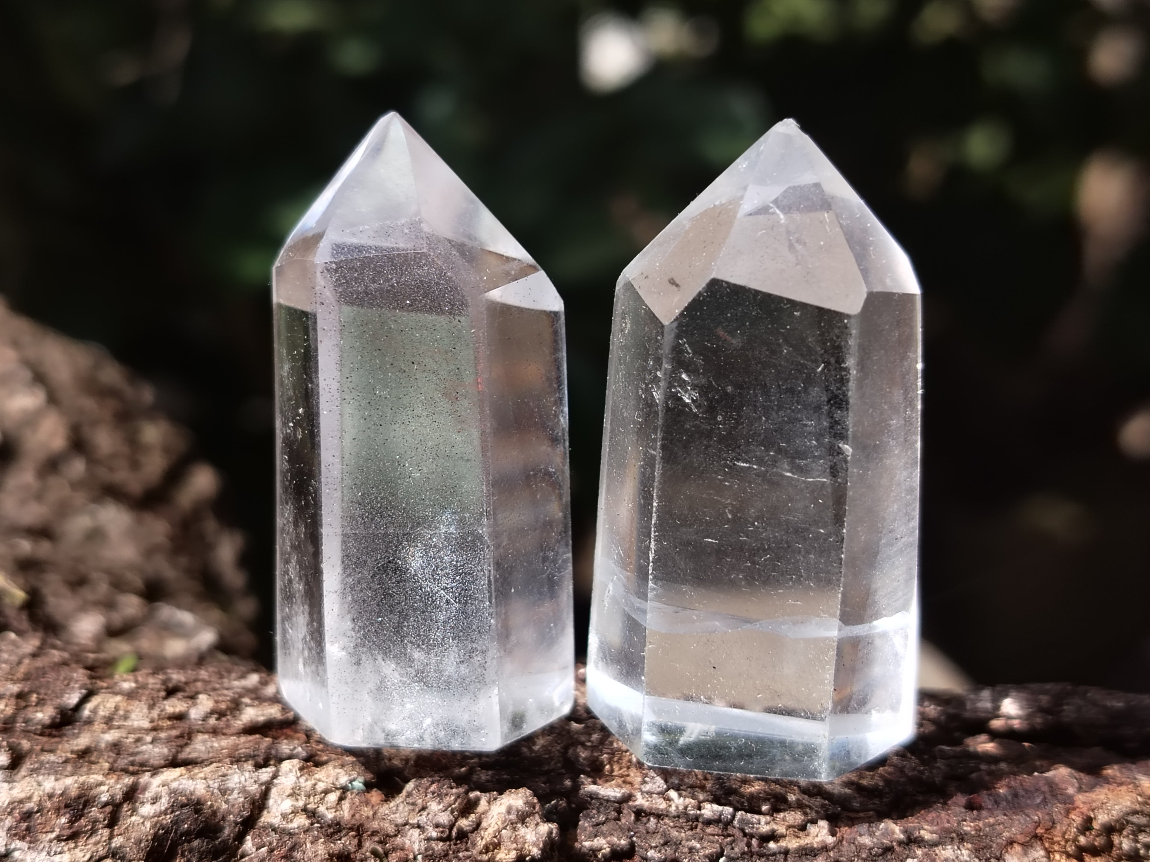 Polished Clear Quartz Crystals x 35 From Madagascar - Toprock Gemstones and Minerals 