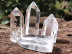 Polished Clear Quartz Crystals x 35 From Madagascar - Toprock Gemstones and Minerals 