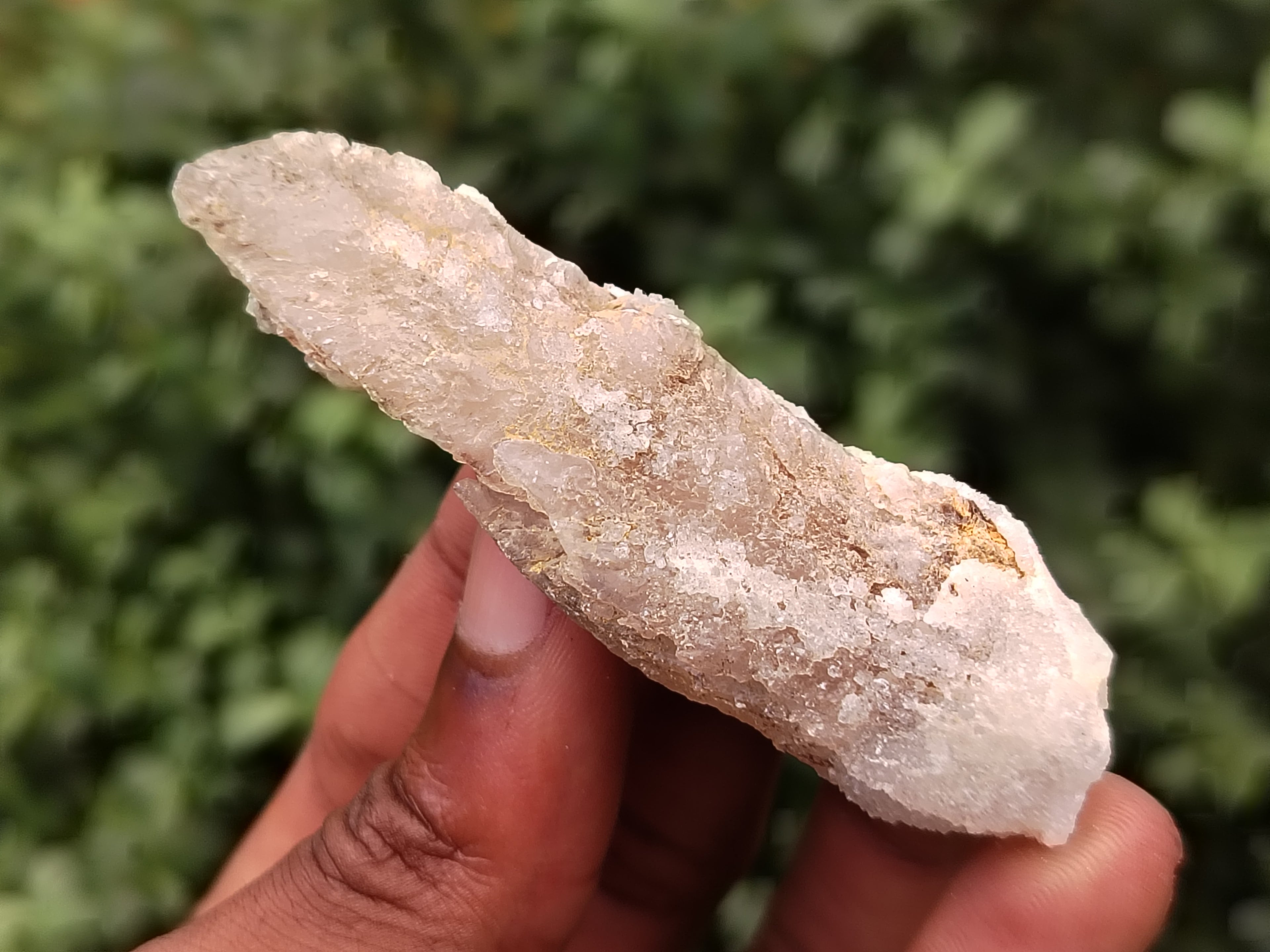 Natural Drusy Quartz Coated Calcite Pseudomorph Specimens x 12 From Lesotho - Toprock Gemstones and Minerals 