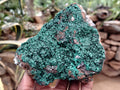 Natural Botryoidal Malachite Specimens x 2 From Congo - Toprock Gemstones and Minerals 