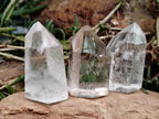 Polished Clear Quartz Crystals x 20 From Madagascar - Toprock Gemstones and Minerals 