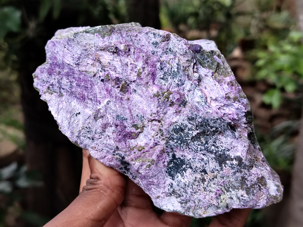 Natural Stichtite Cobbed Specimens x 3 From Barberton, South Africa - Toprock Gemstones and Minerals 