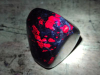 Polished Ruby Corundum In Chrome Verdite Standing Free Forms x 3 From Zimbabwe - Toprock Gemstones and Minerals 