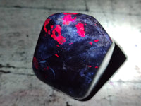 Polished Ruby Corundum In Chrome Verdite Standing Free Forms x 3 From Zimbabwe - Toprock Gemstones and Minerals 