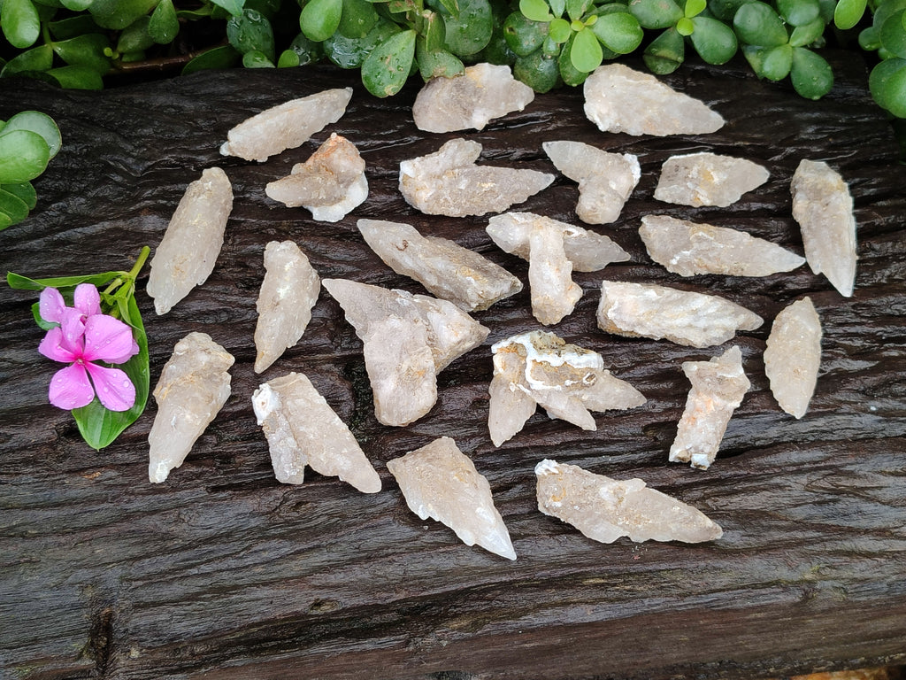 Natural Drusy Quartz Coated Calcite Pseudomorph Specimens x 35 From Alberts Mountain, Lesotho - Toprock Gemstones and Minerals 