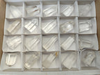 Polished Clear Quartz Crystals x 20 From Madagascar - Toprock Gemstones and Minerals 