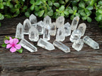 Polished Clear Quartz Crystals x 20 From Madagascar - Toprock Gemstones and Minerals 