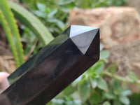 Polished Black Basalt Points x 4 From Antsirabe, Madagascar