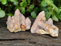 Natural Ametrine Spirit Quartz Clusters x 12 From Boekenhouthoek, South Africa