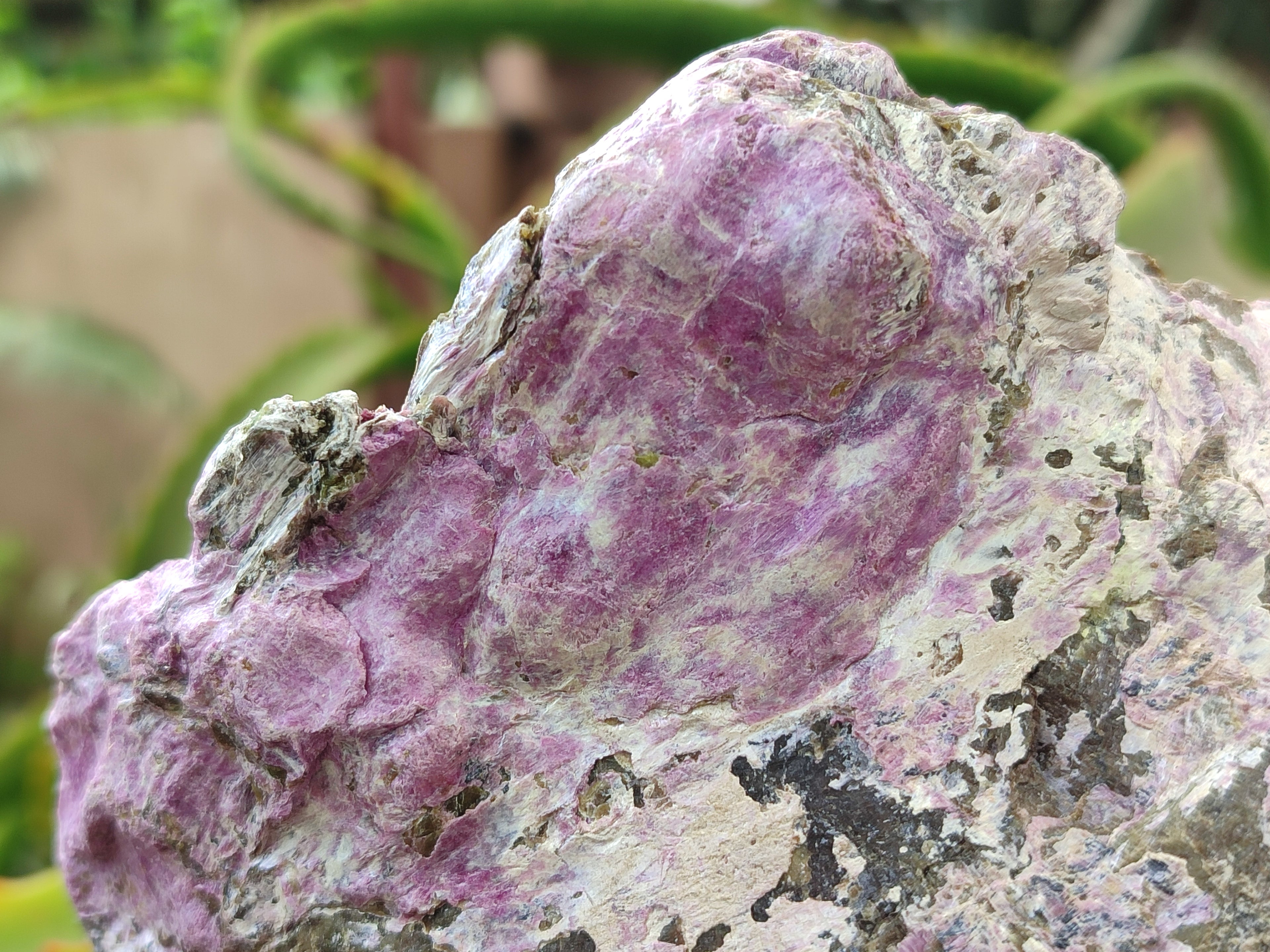 Natural Stichtite Cobbed Specimens x 4 From Barberton, South Africa - Toprock Gemstones and Minerals 