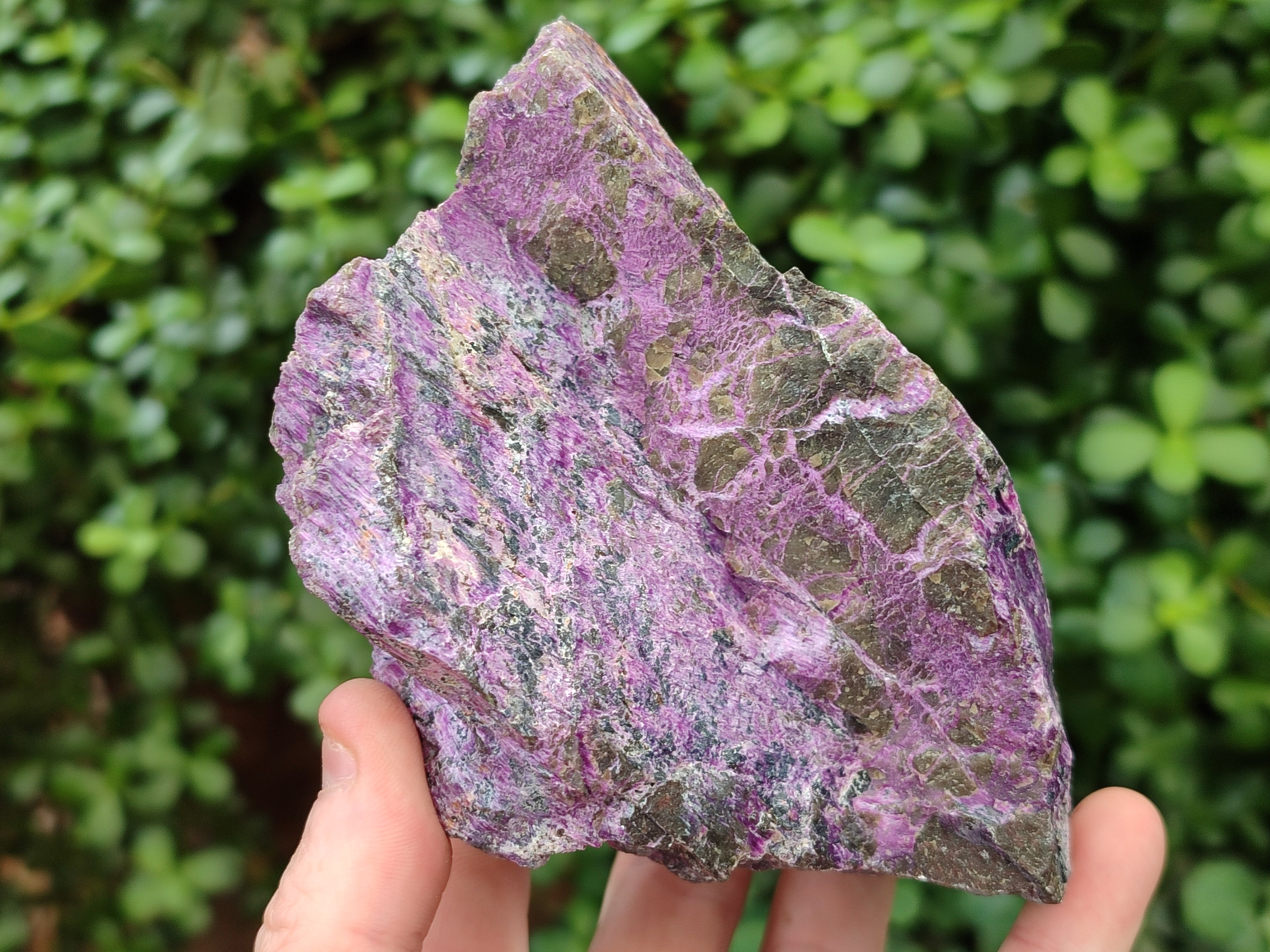 Natural Stichtite Cobbed Specimens x 4 From Barberton, South Africa - Toprock Gemstones and Minerals 