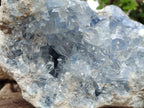 Natural Celestite Geode Specimens x 1 From Sakoany, Madagascar - Toprock Gemstones and Minerals 