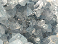 Natural Celestite Geode Specimens x 1 From Sakoany, Madagascar - Toprock Gemstones and Minerals 