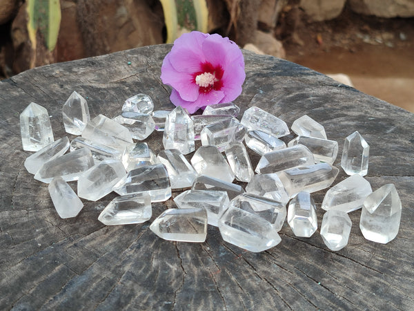 Polished Small Clear Quartz Jewellery Points x 70 From Madagascar - Toprock Gemstones and Minerals 