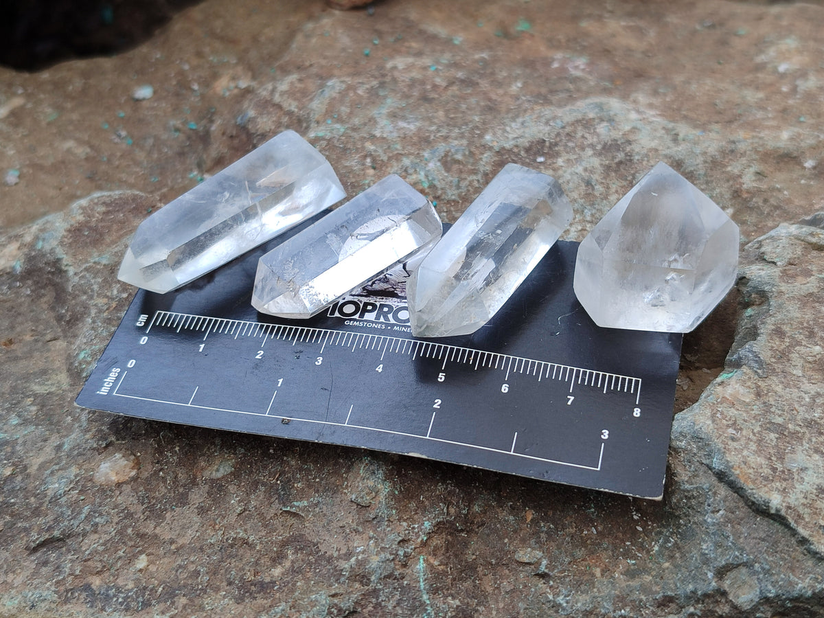 Polished Small Clear Quartz Jewellery Points x 70 From Madagascar - Toprock Gemstones and Minerals 