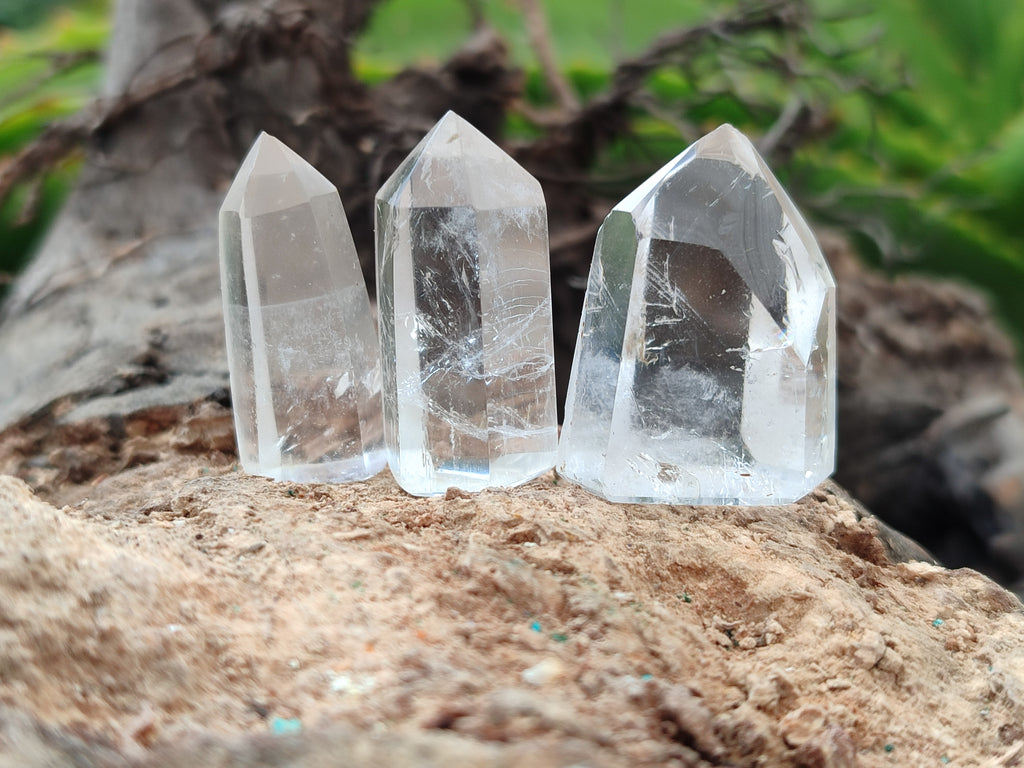 Polished Small Clear Quartz Jewellery Points x 70 From Madagascar - Toprock Gemstones and Minerals 