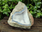 Natural Blue Lace Agate Geode Specimens x 3 From Nsanje, Malawi - Toprock Gemstones and Minerals 