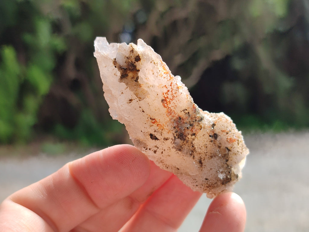 Natural Drusy Quartz Coated Calcite Pseudomorph Specimens x 20 From Alberts Mountain, Lesotho - Toprock Gemstones and Minerals 