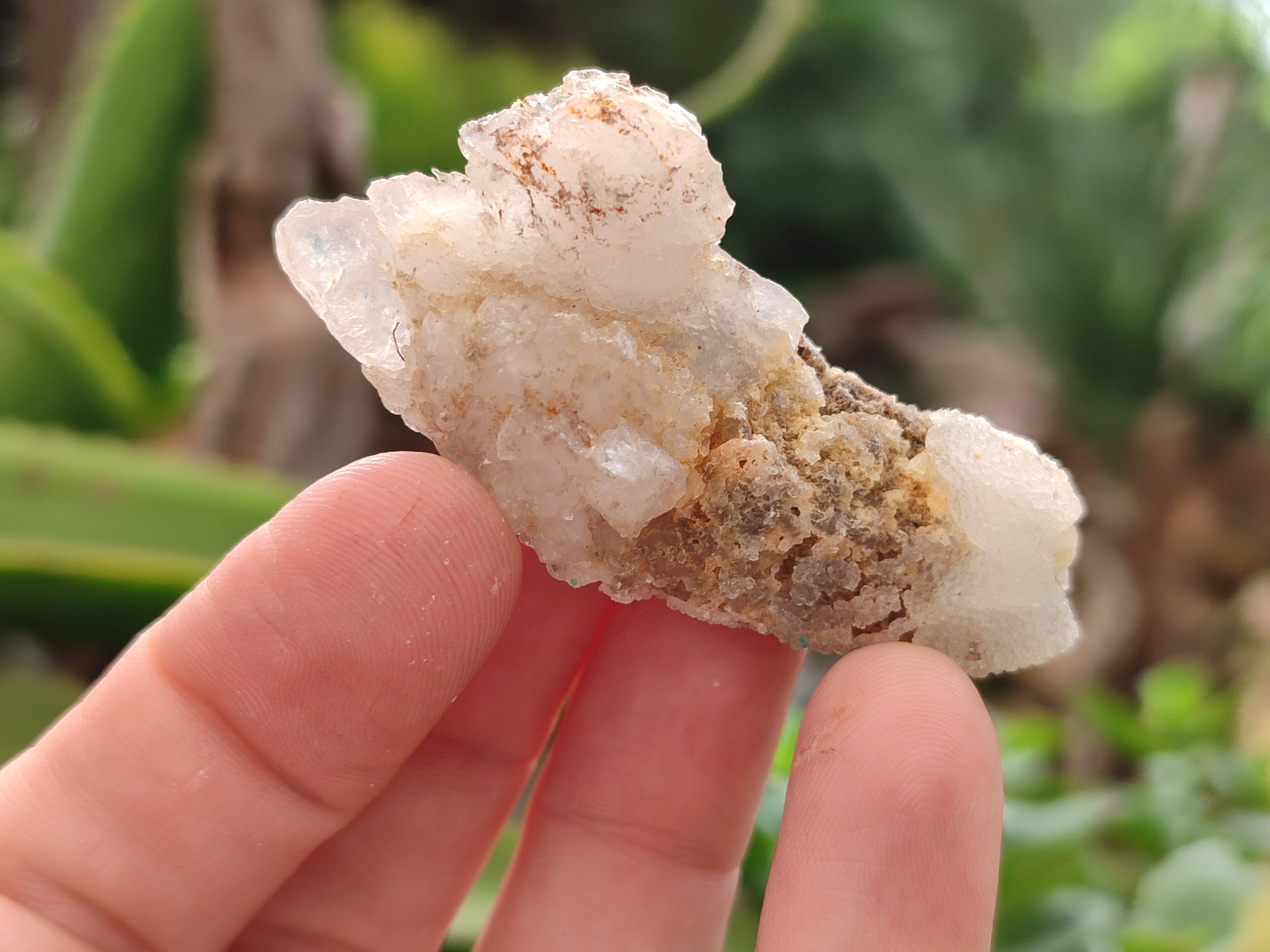 Natural Drusy Quartz Coated Calcite Pseudomorph Specimens x 20 From Alberts Mountain, Lesotho - Toprock Gemstones and Minerals 