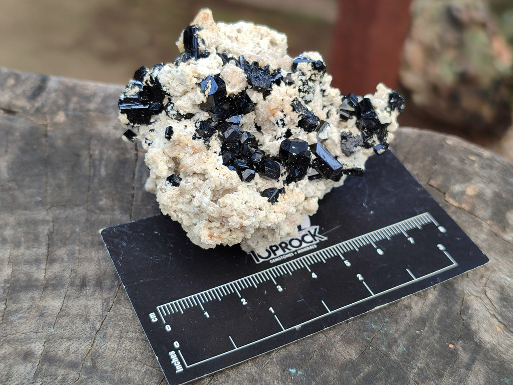 Natural Schorl Black Tourmaline With Hyalite Opal Specimens x 12 From Namibia - Toprock Gemstones and Minerals 