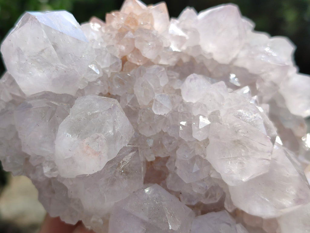 Natural Amethyst Spirit Quartz Clusters x 3 From Boekenhouthoek, South Africa - Toprock Gemstones and Minerals 