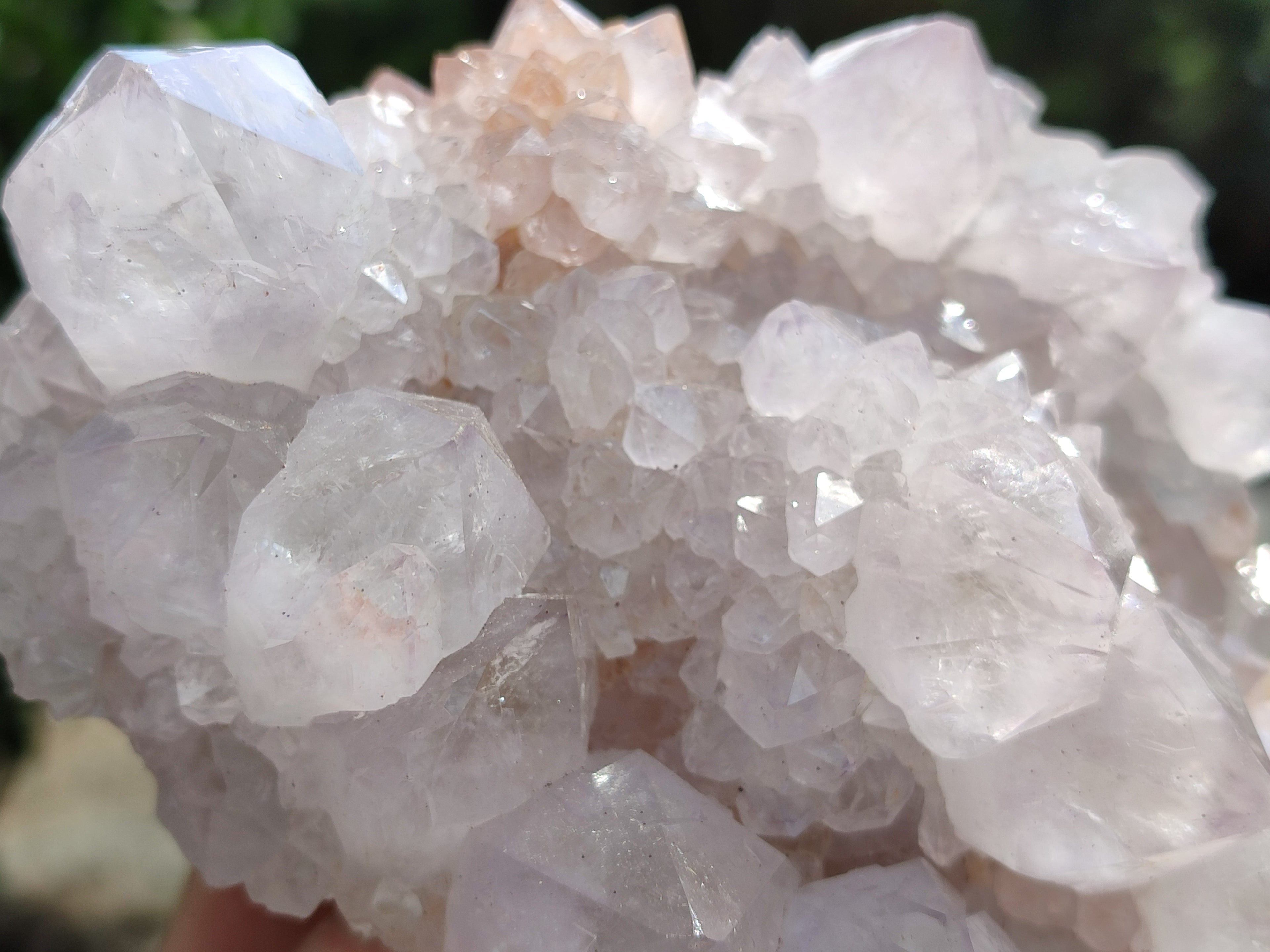 Natural Amethyst Spirit Quartz Clusters x 3 From Boekenhouthoek, South Africa - Toprock Gemstones and Minerals 