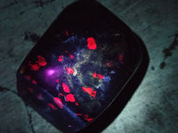 Polished Ruby Corundum In Chrome Verdite Standing Free Forms x 3 From Zimbabwe - Toprock Gemstones and Minerals 