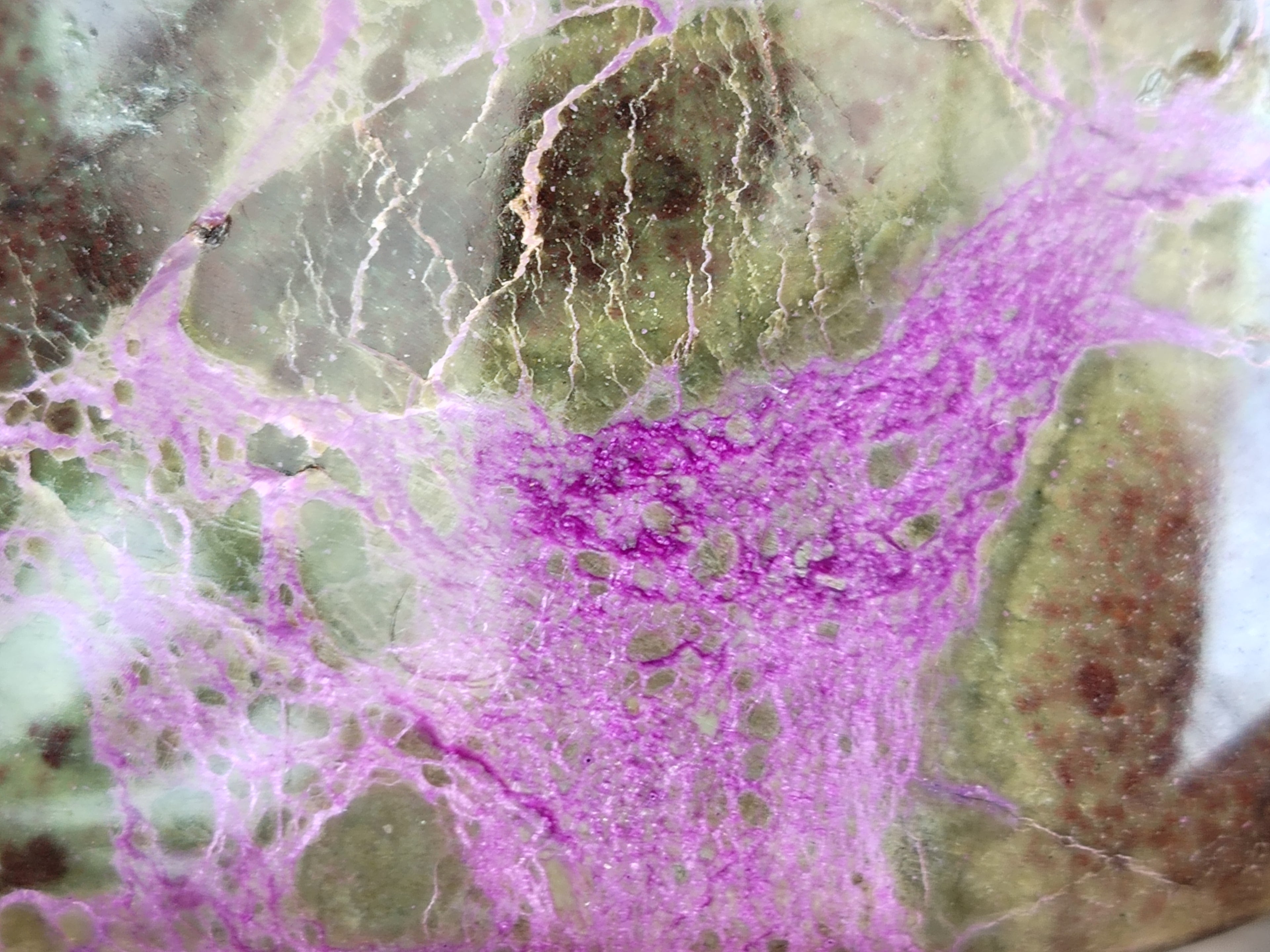 Polished Stichtite Standing Free Forms x 2 From Barberton, South Africa&nbsp; - Toprock Gemstones and Minerals 