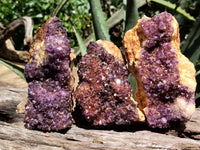 Natural Amethystos Amethyst Plates x 11 From Kwaggafontein, South Africa - Toprock Gemstones and Minerals 