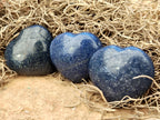 Polished Lazulite Hearts x 35 From Madagascar - Toprock Gemstones and Minerals 