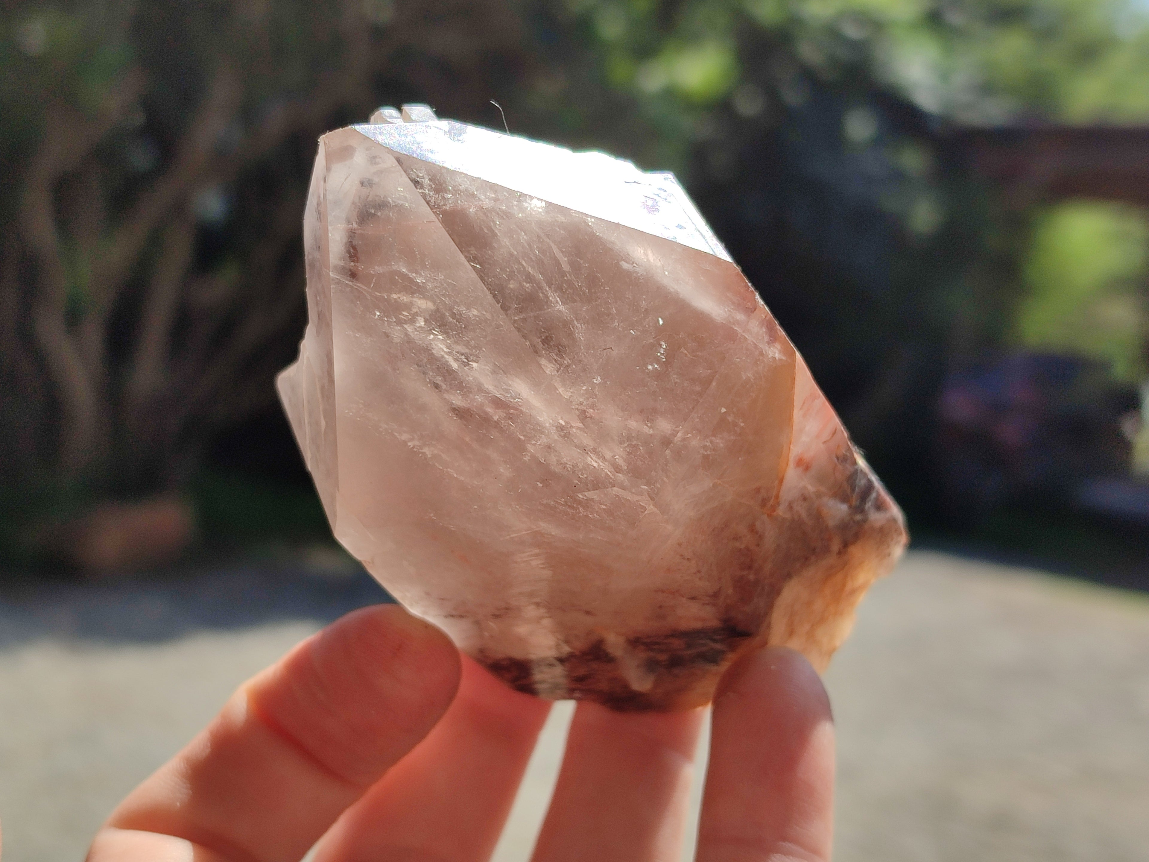 Natural Hematoid Quartz Clusters x 6 From Karoi, Zimbabwe - Toprock Gemstones and Minerals 