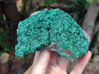 Natural Crystalline Malachite Specimens x 3 From Congo - Toprock Gemstones and Minerals 