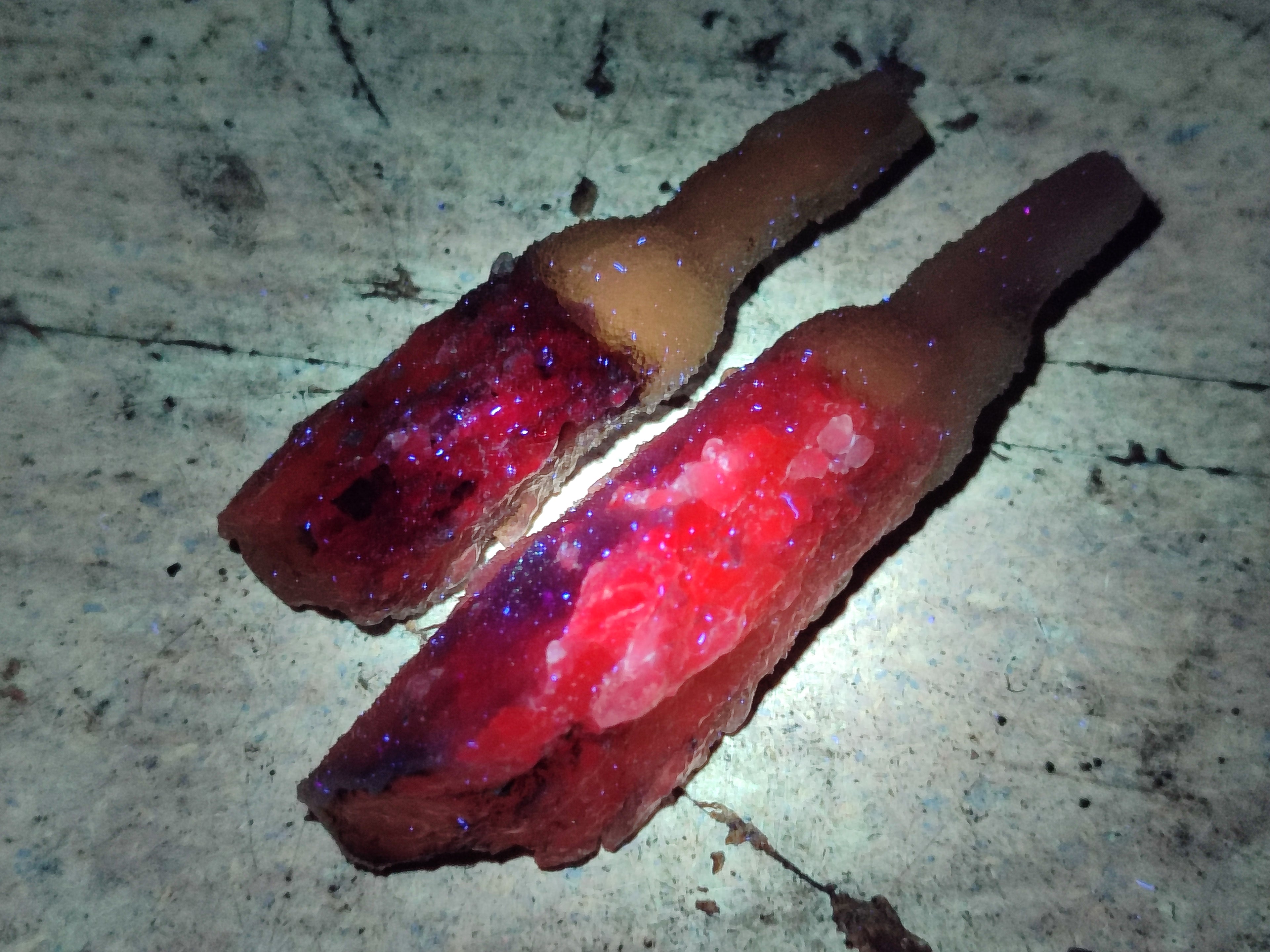 Natural Drusy Quartz Coated Calcite Pseudomorph Specimens x 20 From Alberts Mountain, Lesotho - Toprock Gemstones and Minerals 