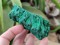 Natural Silky Malachite Specimens x 6 From Kasompe, Congo - Toprock Gemstones and Minerals 